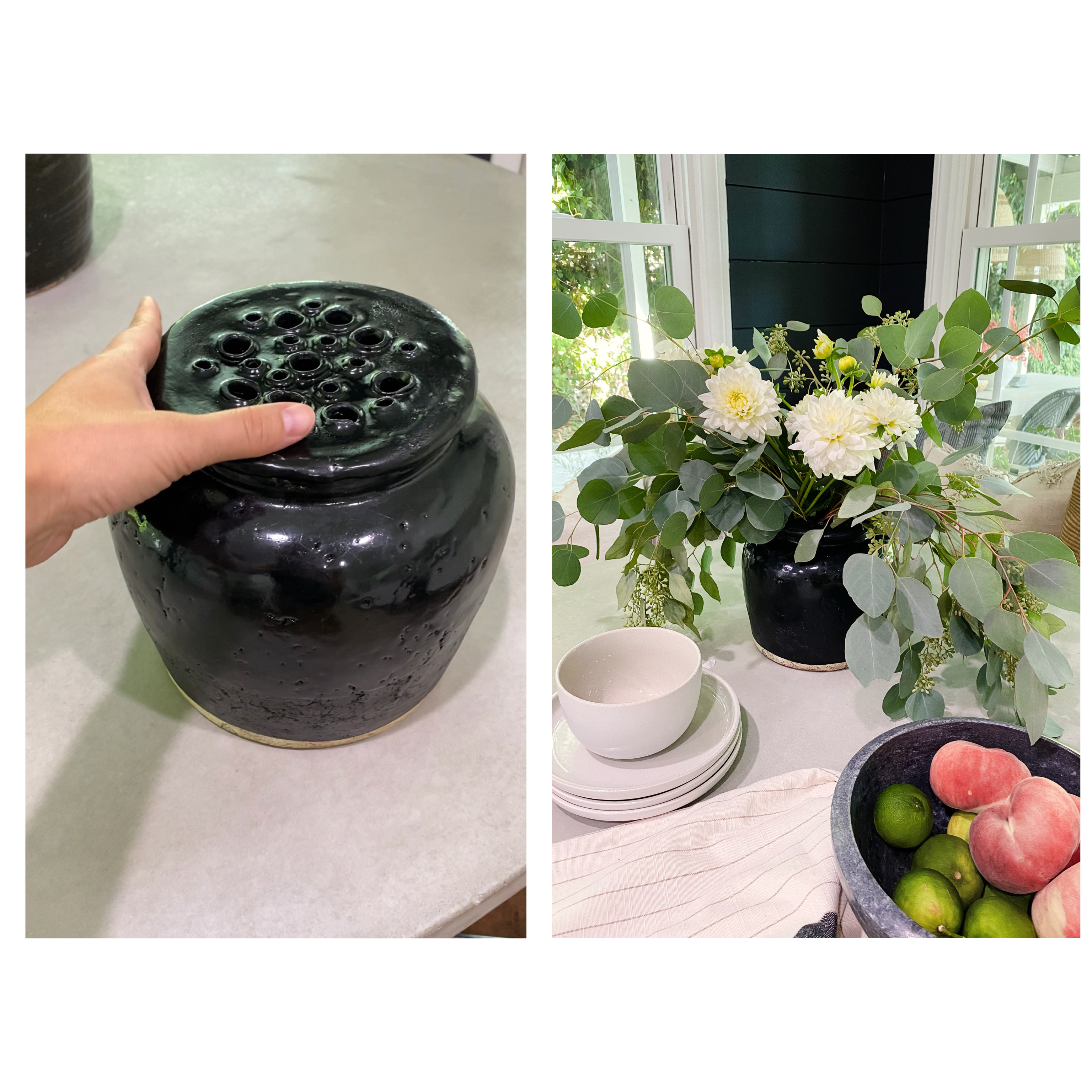 DIY Frog Lid Vase for Easy Flower Arrangements
