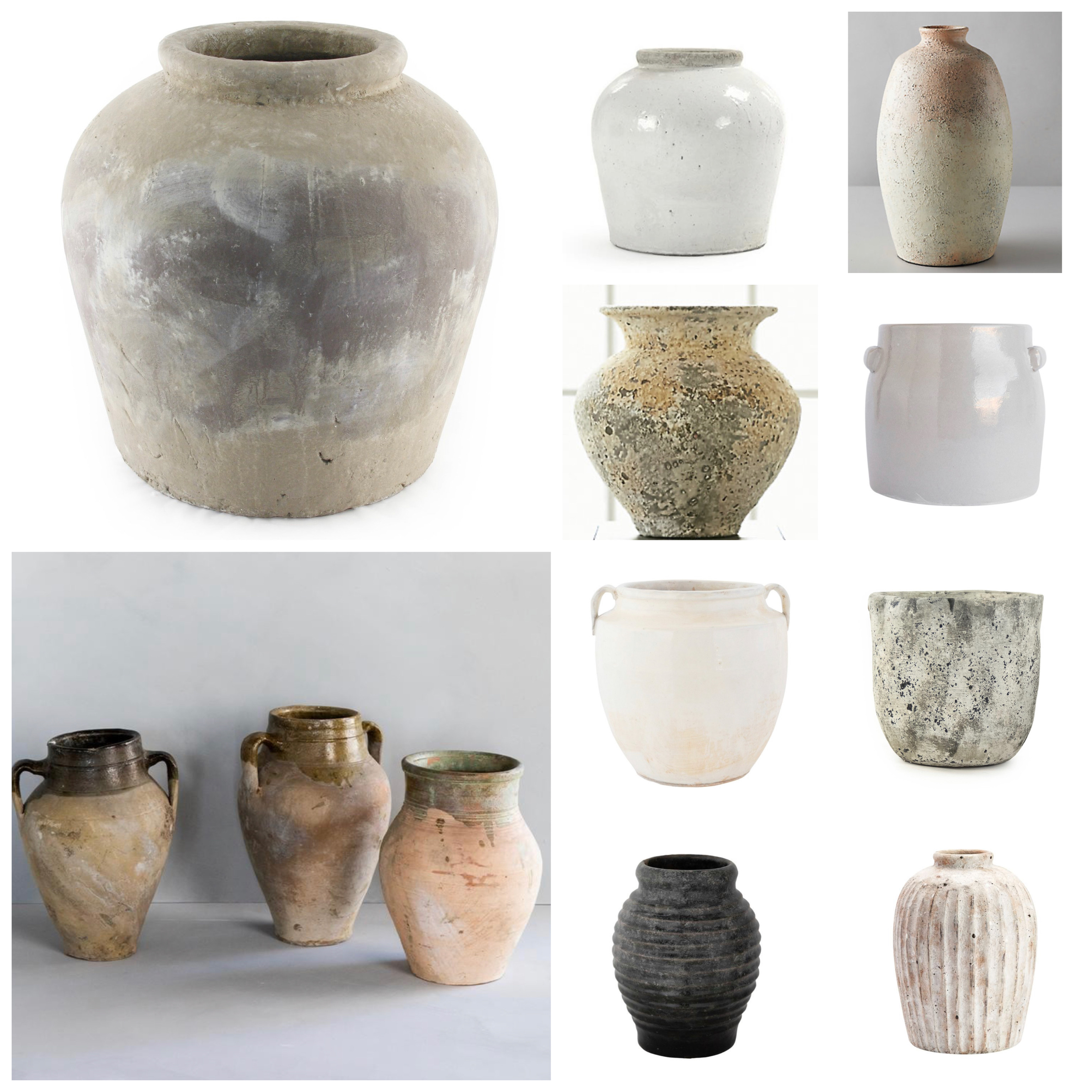 Erin’s Picks: 17 Vintage Look Vases/Pots